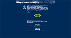 Desktop Screenshot of physioconcepts.com